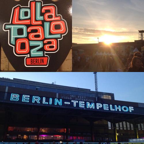 Lollapalooza Part1 #lollapalooza #festival #berlin #tempelhof #sundown #love