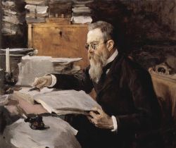 Portrait of Nikolai Rimsky-Korsakov (1898), by Valentin Serov