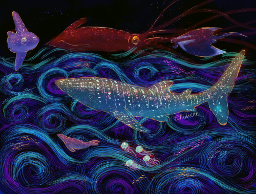 Swirling Ocean