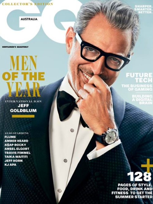 gwendolinechristie:Jeff Goldblum photographed by Nino Munoz for GQ Australia as their International 