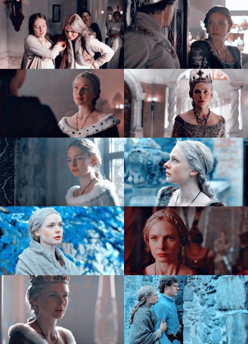 madamelamarquys: Elizabeth Woodville in every episode: 1.07  Poison and Malmsey Wine