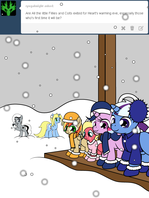 twixie-answers:  Very excited. Background Ponies: http://askcartoonetworkpony.tumblr.com/