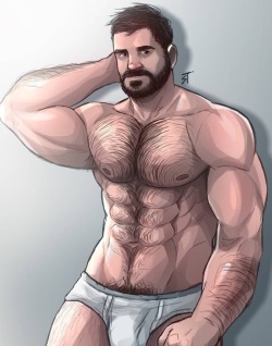 Hairy Man Eye Candy