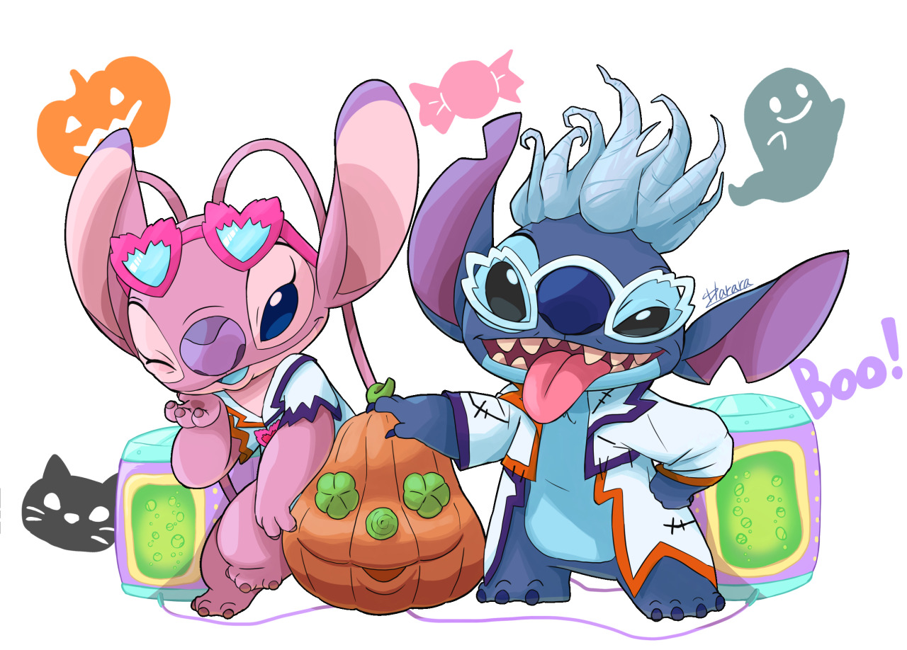 Lilo and Stitch Halloween by DustinEvans on DeviantArt