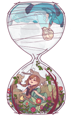 graphitedoll:   I still believe in summer days.The seasons always changeand life will find a way. ( ♬ )  pic is transparent so you can have an anna and elsa hourglass floating across your blog !! sorry i kind of died! i’ll try to make sure that doesn’t