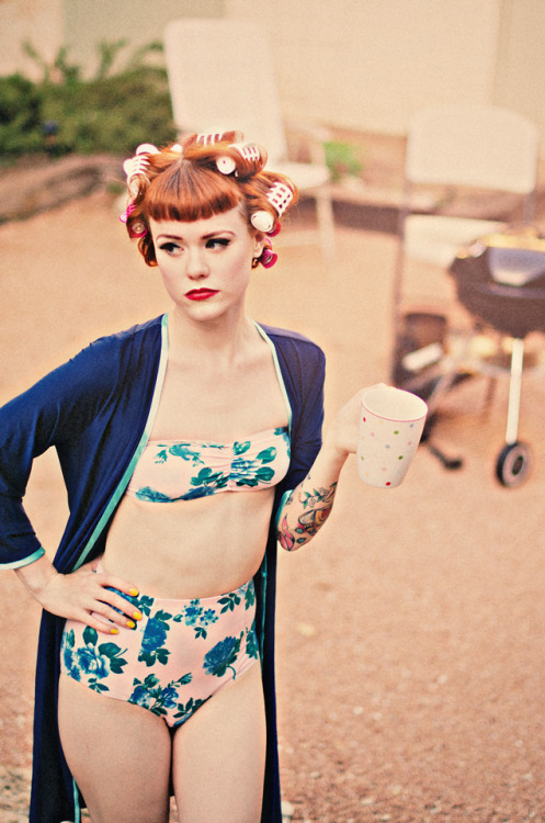 darladoherty:  Some more!  Photography by http://www.gowestphoto.com/ Model and HMUA: Darla Doherty 