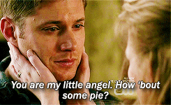 :supernatural meme: [¾] objects→ PieYou're out of pecan? Story of my life.