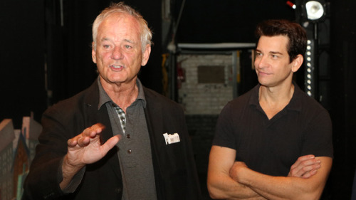 (Bill Murray Gets Emotional During Visit to ‘Groundhog Day’ Musical on Broadway,&nb