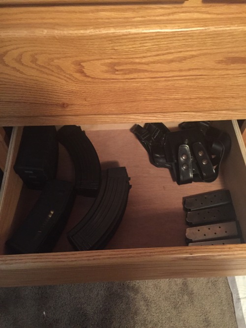 When you’re organizing and you start a drawer just for mags… Haha gun enthusiast problems