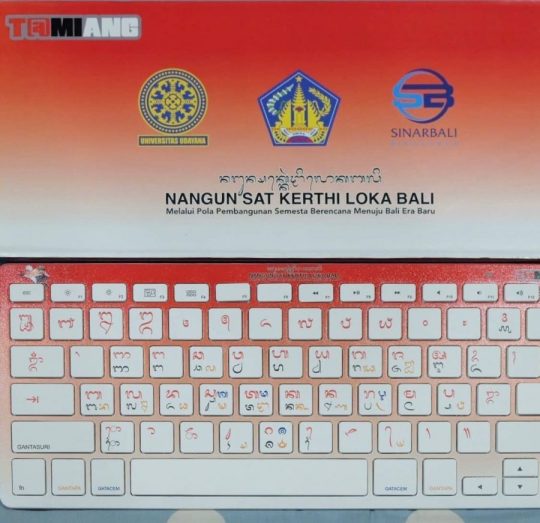 Aksara Bali ditransformasikan ke Dalam Bentuk Digital Berupa Papan Ketik (Keyboard)