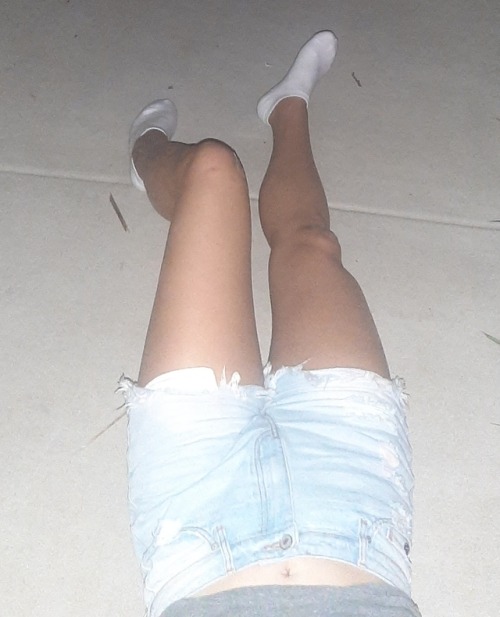 socksandfeet: Another outside in new socks More pictures from my anonymous friend! Alexa doesn&rsquo