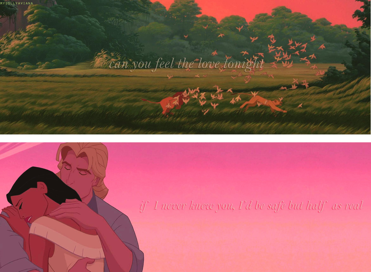 anotherdisneyfairytale:  Disney Couples♡ 