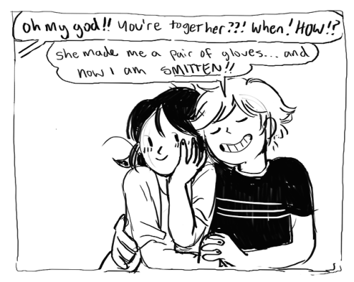 ladybeug: going back to my roots…. cute ladybug comics where they hug each other