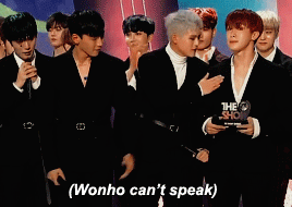Congratulations On Your First Win, Monsta X! #MonstaX1stWin 💚💜💙