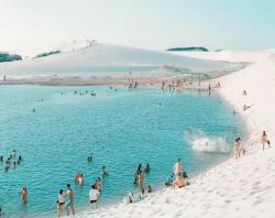 kidintherain:  Sand Dunes in Brazil
