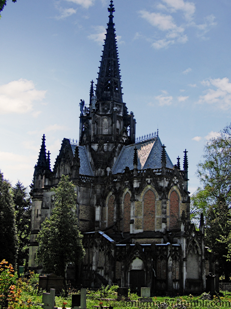 enigma-57:  Karl Scheibler’s Chapel, Lodz.  &ldquo;The vacant church was in