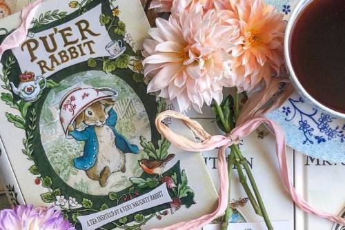 figdays: Peter Rabbit  Book Tea Tin with Tea and Bookmark // NovelTeaTins