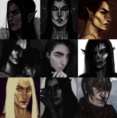 Art vs Artist meme because I think I look eerily similar to my art