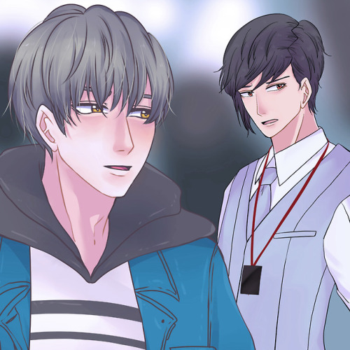 Just want to make a post about the main character in my webtoon series so far.Looks like BL but actu