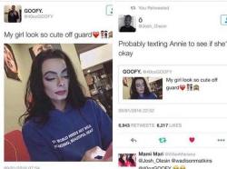 cortney:  blacknonbinarybabe:  killerpenguin411:  blacknonbinarybabe:  myfettiontheinjuredlist:  fuck…  my god….  She is a makeup artist and purposely made herself to look like that, not his gf..  Oh good l thought so  bye this still funny 
