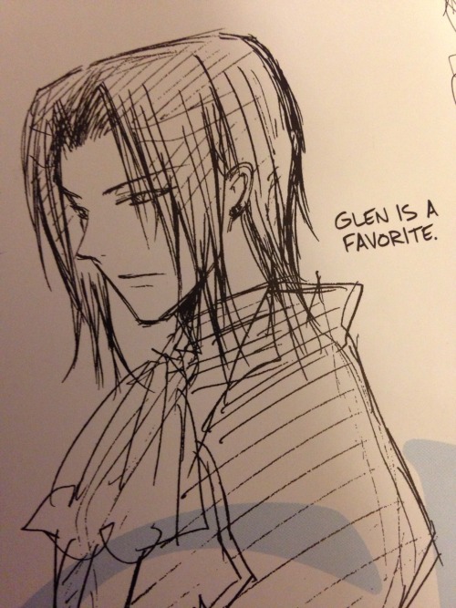 pandoraheartsposter:Sketches from pandora hearts art book