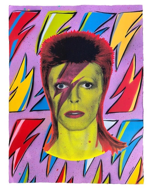 “For me the real icon of popular culture is David Bowie. A forever living legend that over the years