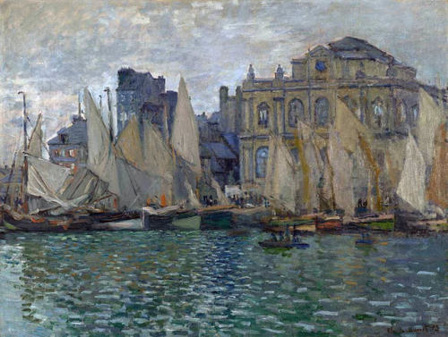 impressionism-art-blog:View of Le Havre, 1873, Claude MonetMedium: oil,canvas