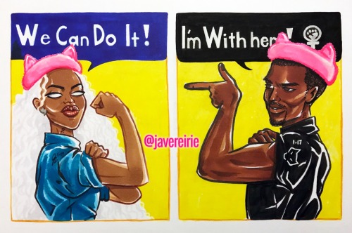 javereirie:Storm &amp; Black Panther #Feminists