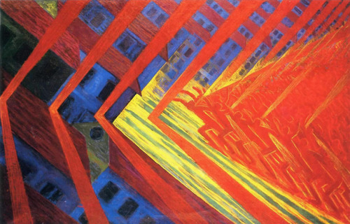 Luigi Russolo, The Revolt, 1911.