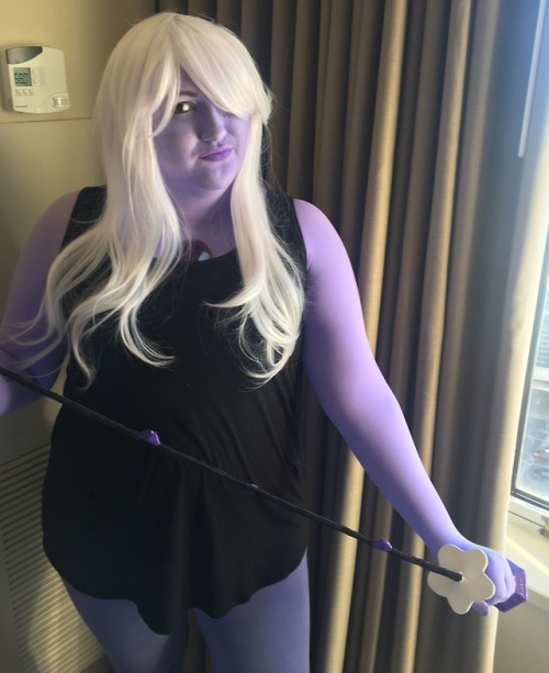 Amethyst, Steven Universe. C2E2 2019. .I did this cosplay last year as well but never got a good pic