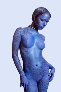 allcolorsshapesandsizes: Copyright Bare Beauty Body Paint, not me. Will delete if requested.