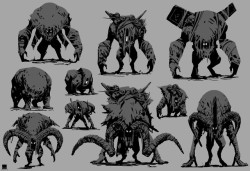 thecollectibles:  Weekly Sketches - Mobs by  Sebastian Luca  