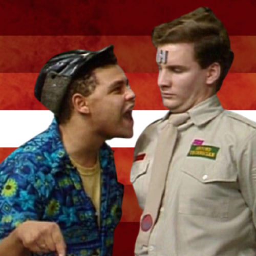 yourfaveisgoingtosuperhell:Arnold Rimmer and Dave Lister from Red Dwarf are going to super hell toge