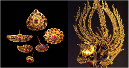 changan-moon:ancient headdress of ming dynasty for chinese women