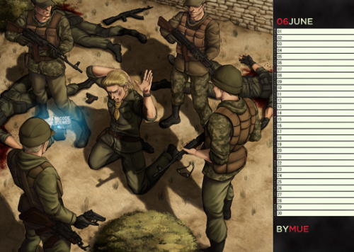 mgsfanprojects:MGS FANCALENDAR 2015 PREVIEWS!Two small full previews, as well as ten partial preview