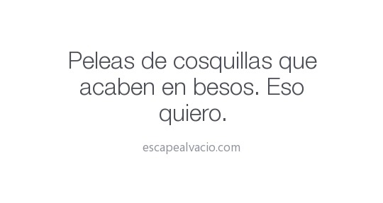 Escape al vací­o