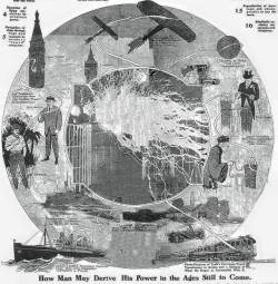 drnikolatesla:  Nikola Tesla’s Experimentations and Inventions Proved that his “World System” Would Provide:  1. Television.  2. Universal twenty-four hour daylight by wireless illumination (artificial Aurora Borealis).  3. Instantaneous transmission