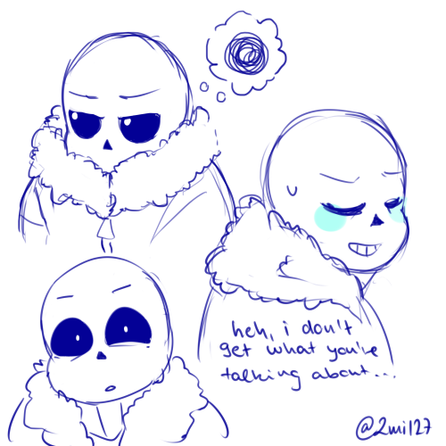 friisks:  sinnamon-ttoba:  2mi127:  I BECAME FRIENDS WITH THE AMAZING AND WONDERFUL @ttoba AND WE TALKED ABOUT SANS AND I CANT BELIEVE A TINY SKELETON TURNED MY LIFE INTO HELL I JUST REALIZED I MESSED UP THE TEXT ON THE LAST ONE BUT IMAGINE THE WORD