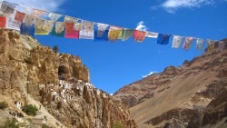 harvestheart:Phuktal Monastery or Phuktal Gompa is one of the most isolated monastery in the south-eastern Zanskar region in Ladakh district of Jammu and Kashmir in northern India. The monastery is a unique construction of mud and timber built at the