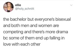 The-Uncultured-Lesbian:  Only Then Will You Catch Me Watching The Bachelor