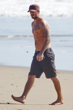 shirtlessmalecelebs:  David Beckham