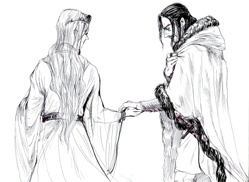 goldenhallofmeduseld:Finrod and Barahir