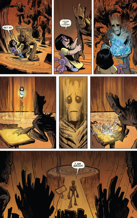 why-i-love-comics:   Groot #6 (2015) written by Jeff Lovenessart by Brian Kesinger 