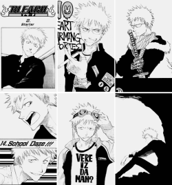 mariamimi: Ichigo in chapter covers | ch.