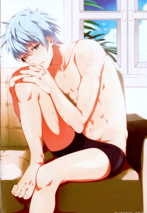 racontemoiundojin:  「Kiseki no Perfect Body」Credits : Kuroko, Kise and Midorima by Bahi Yama [Circle : Lazy]Aomine, Murasakibara, Akashi and Kagami by Nitou Tei [Circle : nmhm]