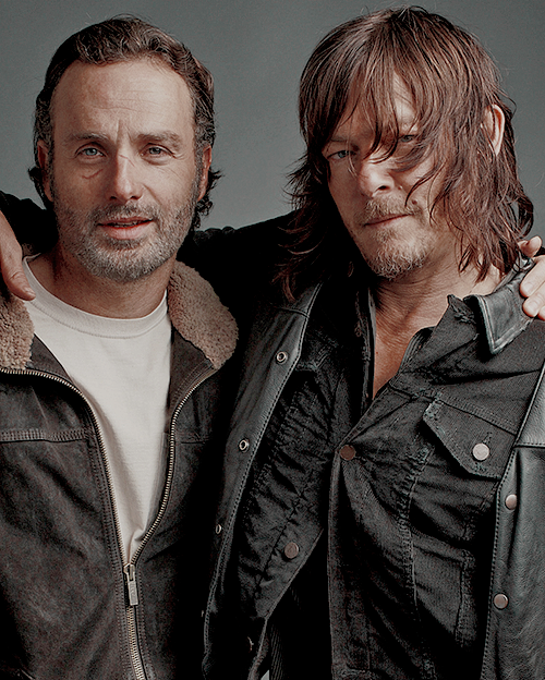 iheartnorman:  Norman Reedus and Andrew Lincoln for TV Guide Magazine.