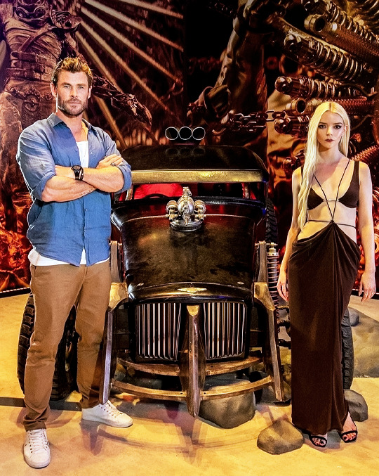 Anya Taylor-Joy and Chris Hemsworth Promote FURIOSA: A MAD MAX