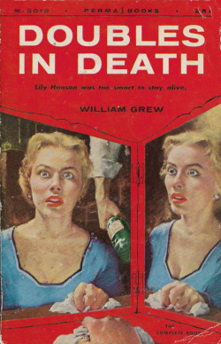 Doubles In Death, by William Grew (Permabooks, 1955).From a box of books bought on Ebay.