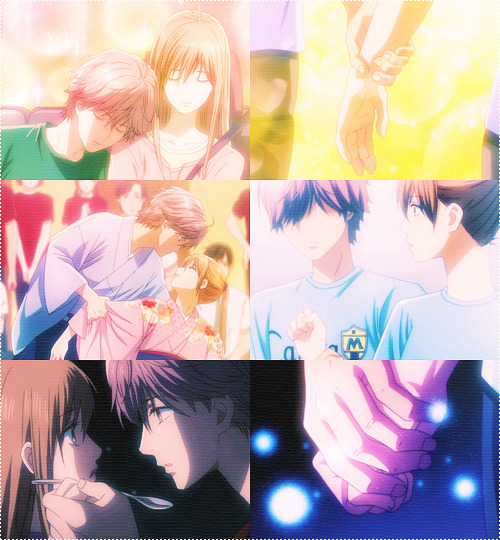 moonlightsdream: Favourite Anime/Manga Couples ♥ Taichi/Chihaya  It doesn’t seem right to let a girl