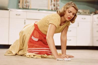 Dear Husband When you find yourself on your knees in the kitchen cleaning, as will